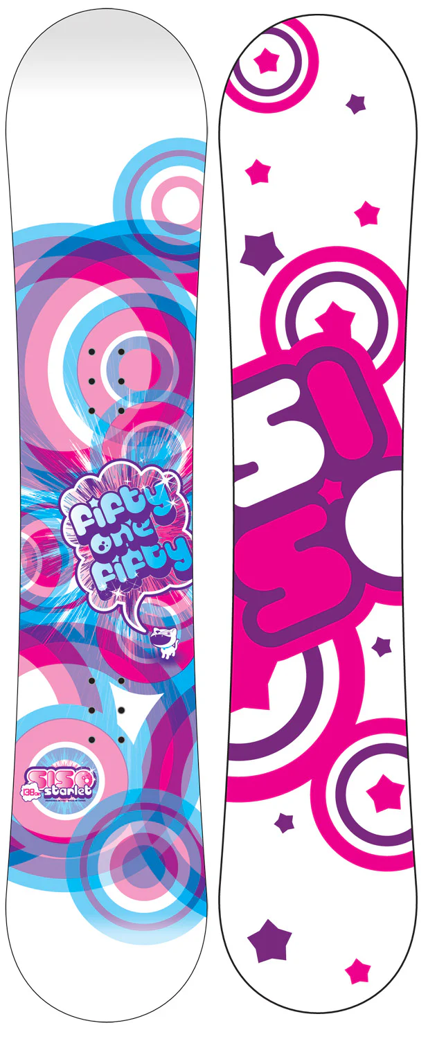 5150 Starlet 118cm Snowboard Deck