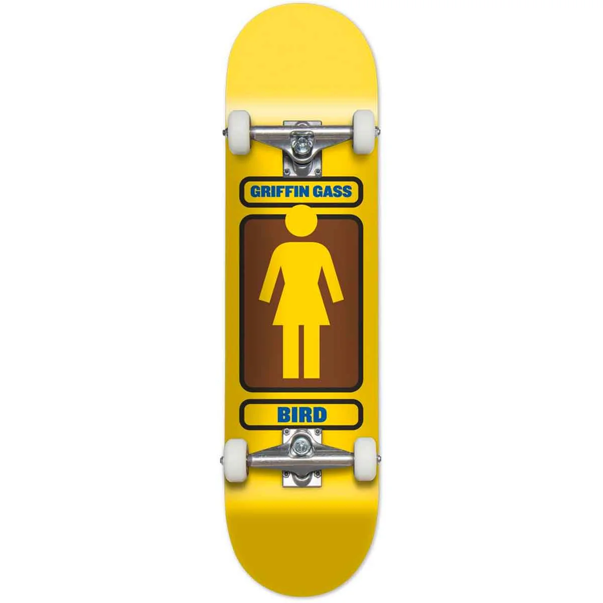 Girl Griffin Gass 93 Til Complete Skateboard - Yellow