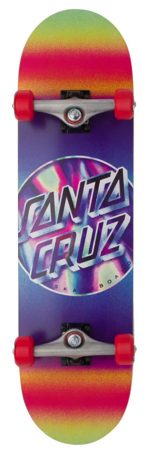 Santa Cruz Iridescent Dot Large Skateboard Complete