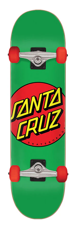 Santa Cruz Classic Dot Mid Skateboard Complete